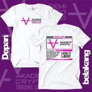 New Crypto Academy T-Shirt Trader T-Shirt/ Crypto T-Shirt/ Cotton/