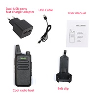 วิทยุสื่อสารราคาถูกWLN KD-C1 100% ของแท้สีดำวิทยุเครื่องส่งรับวิทยุ สองทางวิทยุ 5 วัตต์ที่มีคุณภาพสู