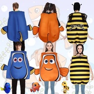 Fancy Dress Nemo Fish Set Dolly Bee Adult Costume