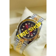 36MM AUTOMATIC DATE NO BATTERY WATCH FOR MAN (READY STOCK)