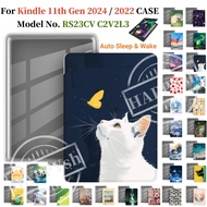 For Kindle 11th Gen 2024 RS23CV 6.0 inch High quality Acrylic Kindle Basic 2022 C2V2L3 E-Reader Tran
