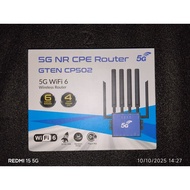 (USED ITEM) GTEN CP502 5G QUALCOMM X55 PORTABLE WIRELESS MODEM WIFI-6