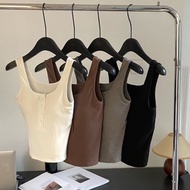 Korean Ribbed Tank Top Crazy Model