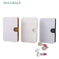 TWINKLE1 Weekly Pill Box Fashion 6 Grids Pill Case Vitamin Outdoor Nordic Style Medicine Organizer