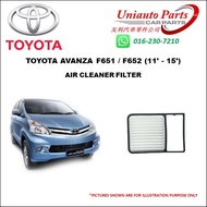 TOYOTA AVANZA F651 / F652 (11' - 15') AIR CLEANER FILTER