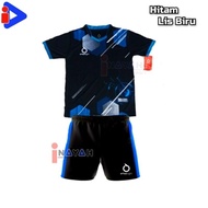 (FREE SABLON NAMA)Kaos Bola Anak,Baju Jersey Futsal Anak Laki laki dan