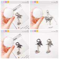 ins butterfly keychian case For Baseus WM02 WM01 E16 E19 E20E17 E18 E12 Case silicone Transparent Ea