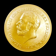 1911 British George 5 Embossed Metal Commemorative Coin Collection 1.8 IVUJ