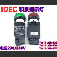 IDEC Izumi YW1P-2EM42G 1EM45S Indicator 230/240V Transformer 42R 42PW 42YA