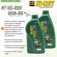 4T HI-REV 645 MINERAL 1 LITER MINYAK ENJIN HI-REV ORIGINAL