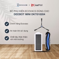 Bộ phụ kiện Ecovacs dùng cho Deebot mini DKT010204 | Chổi chính | Chổi canh | Bộ lọc