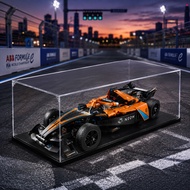 Acrylic Display Case Dustproof Showcase for LEGO 42169 McLaren Formula E Race Car