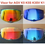 （FT）Visor for AGV k5 k5S K5-S K3SV K3-SV K1 K1S Compact ST Motorcycle Helmet Lens Accessories Windproof Shield Screen Glasses Biker