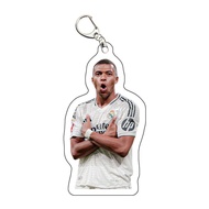 Mbappe Haaland Acrylic Cute Keychain Student Fashion Gift World Cup Creative Pendant