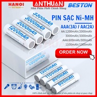 Beston AA / AAA 1.2V Rechargeable Battery High Capacity 3300mAh ... 600mAh Primary Battery 2A High Q