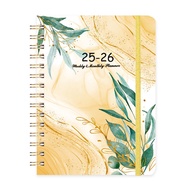 2025 High-Value Schedule Book Plan Book English Version Coil Book Weekly Diary a5 Notebook Book 2025