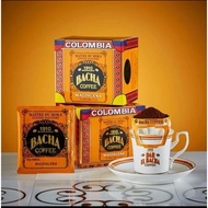 Bacha Coffee Magdalena Decaf Colombia 100% Arabica Medium Dark Roast 1 Box 12 bags
