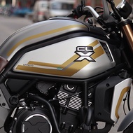 For CFMOTO CLX700 700CL-X 700 CL-X Fuel Tank Sticker Refitting Fuel Tank Sticker Antiskid Sticker Fi