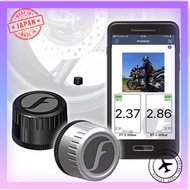 FOBO Bike 2 TPMS Tire Pressure Sensor for Motorcycles, Check Tire Pressure from Your Smartphone, Eas