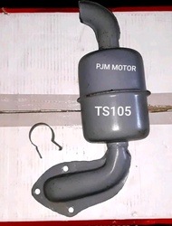 TS105 silencer mufler knalpot mesin diesel pengerak yanmar TS115 TS 105 TS 115