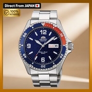 ORIENT Mako Automatic Diver Watch Navy Dial 200m Stainless Steel F6922 Day Date Men SAA02009D3