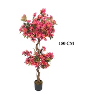 Pokok Bunga Kertas Bonsai Kuning Merah Jambu Hiasan 150CM  / Premium Artificial Bougainvillea Yellow