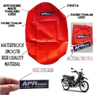 HONDA XRM 110 125 APR JRP TAHI FREE STICKER &amp; ITIKETA MOTORCYCLE SEAT COVER THAILAND RUBBER