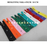 YKK Zipper 10 cm - 4 inch Colorful
