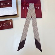 GUCCI outlet 經典老花 GG 字母款式絲巾 順豐包郵