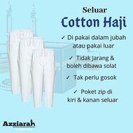 CLEARANCE Seluar Cotton PUTIH Haji Umrah