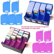 7.8x4.8cm 5 PCS For TCG For PTCG Dividers in Card Storage Box Practical and Sturdy Card Holder