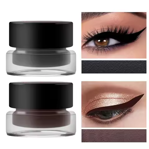 Miss Rose Black Eye liner Pen Makeup Gel Eye Shadow Eyeliner Kajal Eye Shimmer Cosmetics