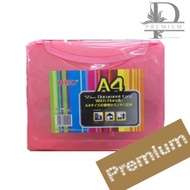 Niso 8185 A4 85mm Document Case With Handle / A4 Plastik Box / A4 Kotak Fail Plastik