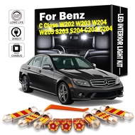 Canbus LED Interior Dome Map Light Kit For Mercedes Benz C Class W202 W203 W204 W205 S203 S204 C203 C204 Car Accessories