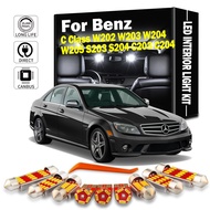Canbus LED Interior Dome Map Light Kit For Mercedes Benz C Class W202 W203 W204 W205 S203 S204 C203 