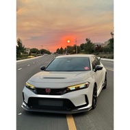 Honda civic FL5 carbon front lip