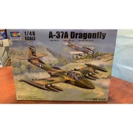 TRUMPETER 02888 US A-37A Dragonfly Light Ground-Attack Aircraft 1/48