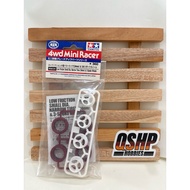 Tamiya 95634 - Low Friction Small Dia Narrow Tires (24mm) & 3-Spoke Wheels