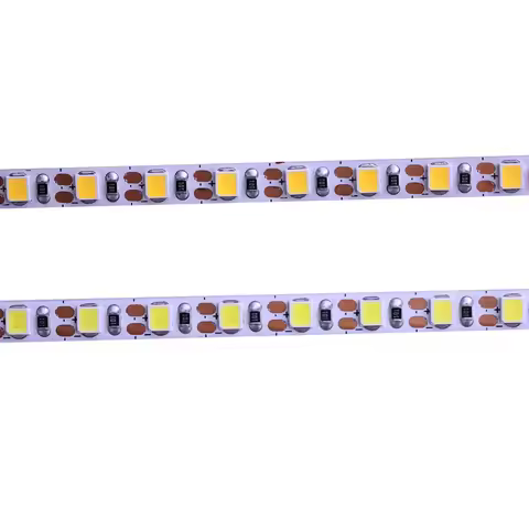 5V 12v 24v 2835 LED Strip 4mm 5mm 8mm PCB 120LEDs 120LEDs/M DC5 12V Flexible LED Light Warm Whit /Wh