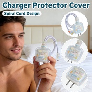 Charger For Apple 18/20W Cover Spiral Data Line Charger Protector