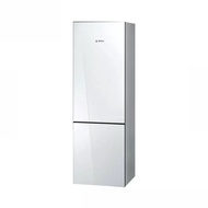 【含標準安裝】【BOSCH】8系列 獨立式上冷藏下冷凍玻璃門冰箱 白色 KGN36SW30D