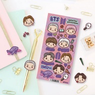 BTS Kpop Fanmade Fanart BTS02 Waterproof Kiss Cut Label Sticker Deco Polaroid Laptop Casing Decorati