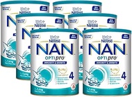 Nestle NAN Optipro 4 Growing Up Milk Formula, 1.6kg (Pack of 6)