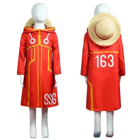ABC123Anime Egghead Luffy Zoro Cosplay Costume lady men Halloween Carnival Uniform top Pants Gloves 