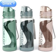 OHWK 500ml Sports Water Bottle Portable Outdoor Gym Drinks Mugs