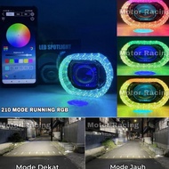 Limited Stock! Projector Biled Matrix 3 Inch App Projector Matrix X1 Led Rgb App Matrix X1 Biled Epi