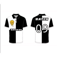 [Ready Stock] BACA DESCRIPTION BLACK AND WHITE DESIGN Fresh Design Sublimation T-shirt Jersey Microf