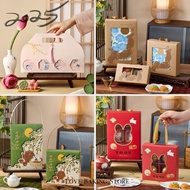 LBS • 𝟮𝟬𝟮𝟱 | 2/4/6 cavity Holes 50g 63g 80g Mooncake Box Packaging Box Goodies Eggyolk 2粒/4粒/6粒装63克8