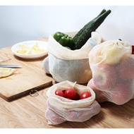 Reusable cotton mesh mesh mesh mesh mesh bag - NFI01 bag