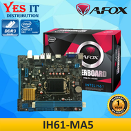 AFOX IH61-MA5 V3 Intel H61 LGA 1155 DDR3 USB 2.0 / IH110-MA2 V2 Intel H110 LGA 1151 DDR4 USB 3.0 / I